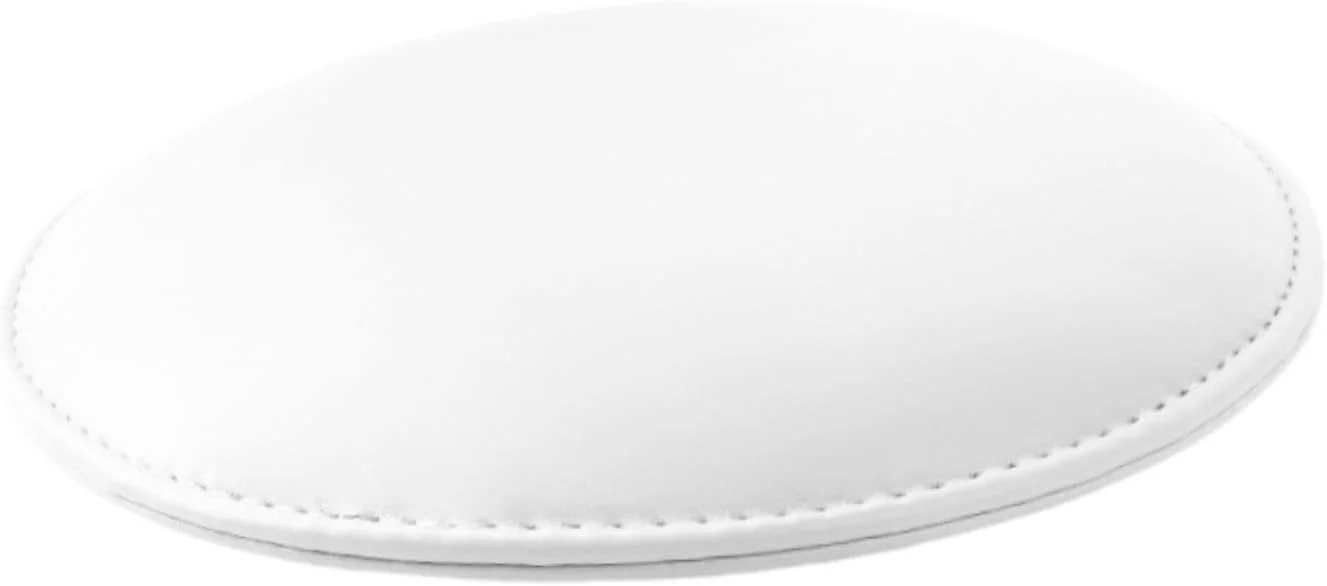 بالشت استراحت دست، پد نرم آرنج، استراحتگاه راحت آرنج، استراحتگاه دست آرنج چرمی PU برای میزهای سالن، سفید