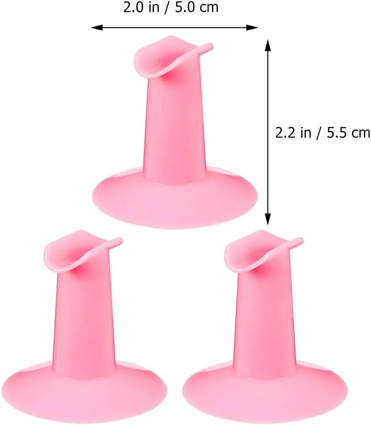 10 عدد پایه نگهدارنده انگشت برای طراحی ناخن، ابزار مانیکور و طراحی ناخن حرفه ای، بادوام و مناسب برای طراحی آسان 10 عدد پایه نگهدارنده انگشت برای طراحی ناخن، ابزار مانیکور و طراحی ناخن حرفه ای، بادوام و مناسب برای طراحی آسان