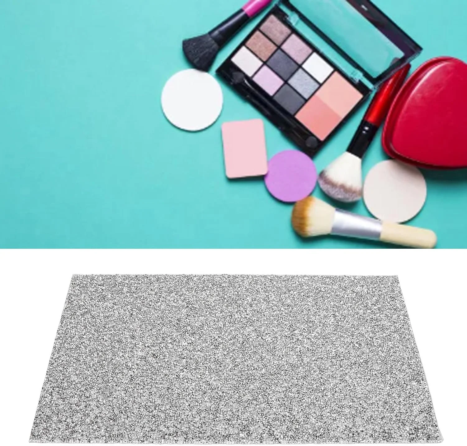 زیرانداز میز طراحی ناخن، پد دستی طراحی ناخن براق برای استفاده خانگی زیرانداز میز طراحی ناخن، پد دستی طراحی ناخن براق برای استفاده خانگی