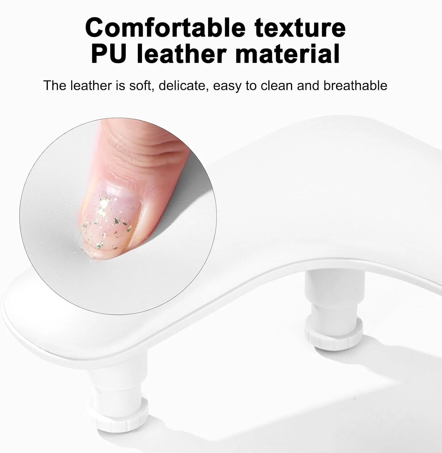 بالشتک تکیهگاه دست Joleritc برای طراحی ناخن، تکیهگاه دست با ارتفاع قابل تنظیم، بالشتک PU شیبدار، ابزار مانیکور بالشتک تکیهگاه دست Joleritc برای طراحی ناخن، تکیهگاه دست با ارتفاع قابل تنظیم، بالشتک PU شیبدار، ابزار مانیکور