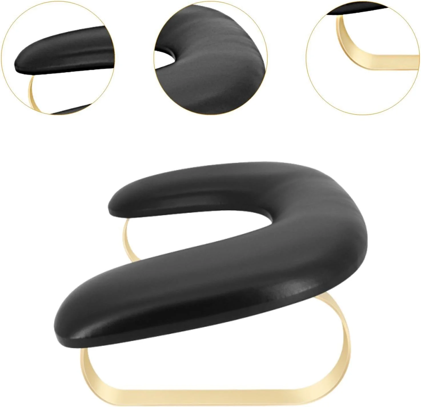 بالشتک دست ناخن، تکیه گاه دست برای مانیکور، تکیه گاه بازوی U شکل برای ناخن های اکریلیک، مناسب برای استفاده شخصی و تکنسین های ناخن، مشکی بالشتک دست ناخن، تکیه گاه دست برای مانیکور، تکیه گاه بازوی U شکل برای ناخن های اکریلیک، مناسب برای استفاده شخصی و تکنسین های ناخن، مشکی