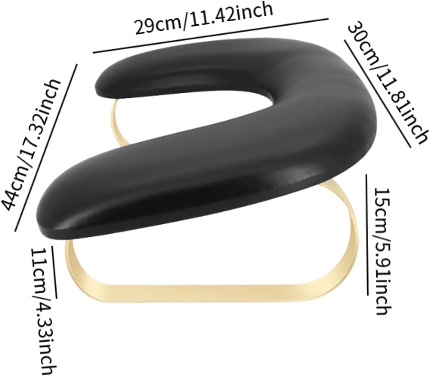 بالشتک دست ناخن، تکیه گاه دست برای مانیکور، تکیه گاه بازوی U شکل برای ناخن های اکریلیک، مناسب برای استفاده شخصی و تکنسین های ناخن، مشکی بالشتک دست ناخن، تکیه گاه دست برای مانیکور، تکیه گاه بازوی U شکل برای ناخن های اکریلیک، مناسب برای استفاده شخصی و تکنسین های ناخن، مشکی