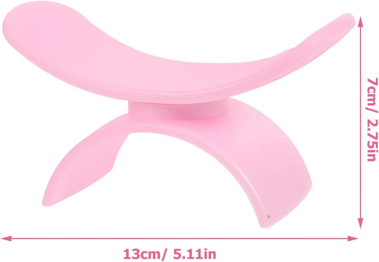 بالشتک استراحت دست ناخن U شکل، استراحتگاه دستی چرمی PU قابل حمل برای تکنسین ناخن، مانیکور، پدیکور، ماساژ، طراحی آسان برای تمیز کردن، 13x6x7 سانتی متر