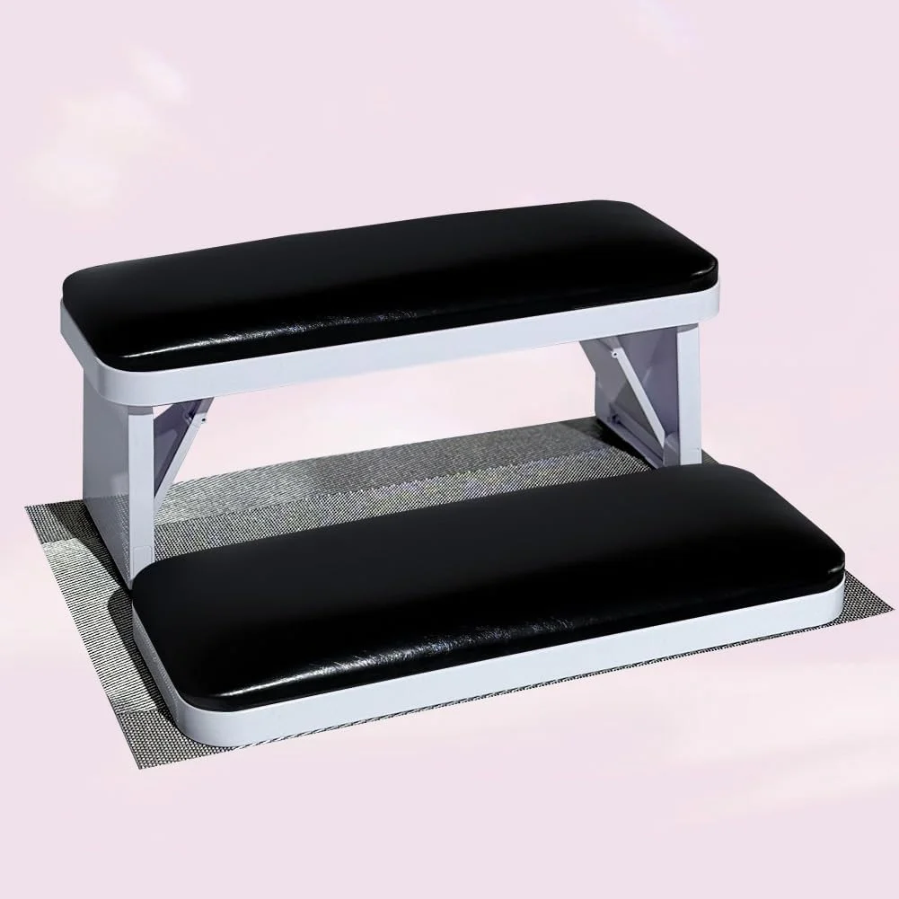 زیر دستی تاشو ناخن برای تکنسین های ناخن، استراحتگاه دست برای استودیو ناخن با زیرانداز مانیکور، مجموعه سوهان ناخن، 5 عدد بافر، 1 عدد ابزار تمیز کننده پوست مرده ناخن، 1 عدد برس ناخن، 1 عدد جداکننده ناخن