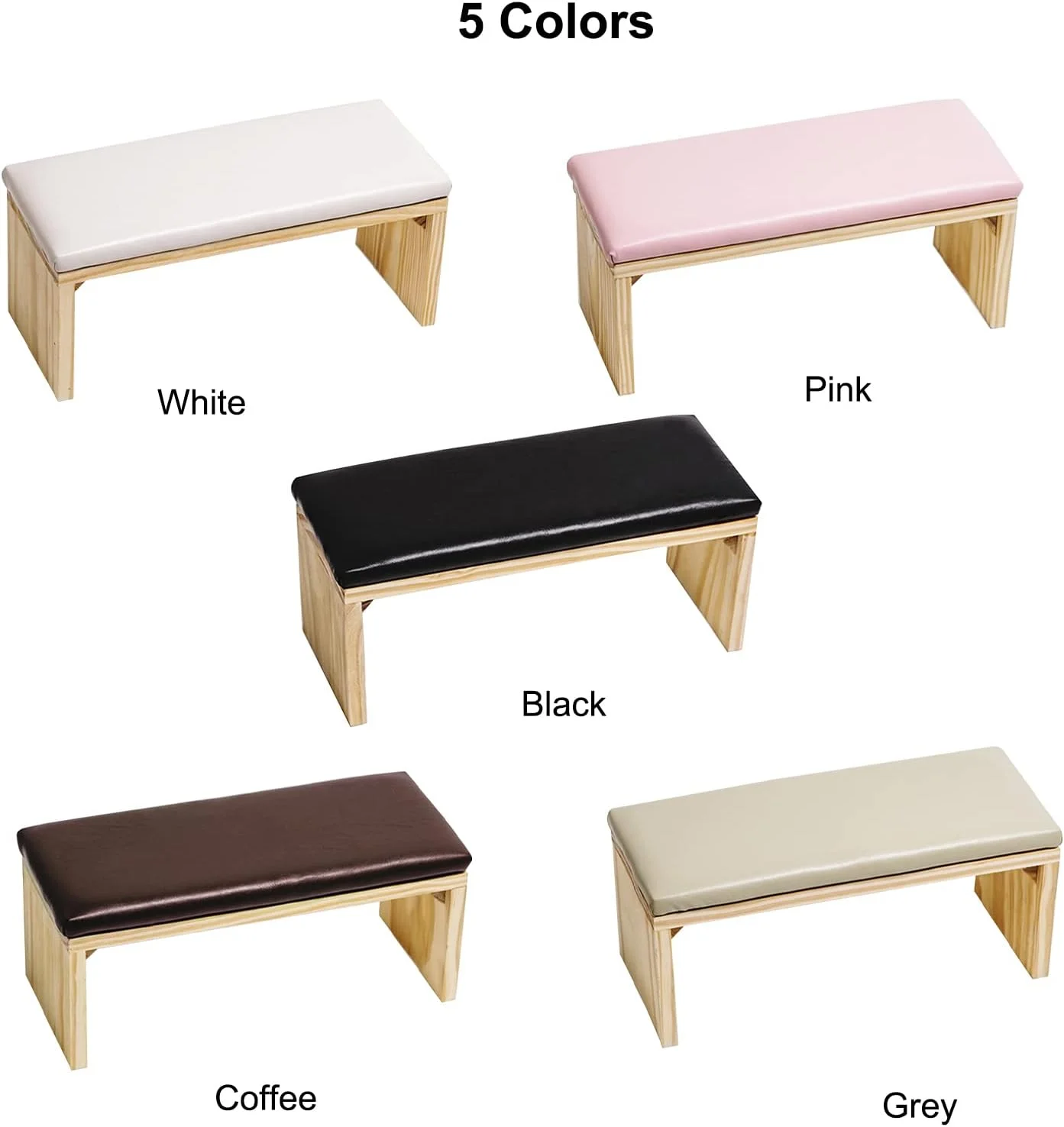 بالشتک دستی Labymos برای استراحت دست، نگهدارنده مچی، پایه چوبی، ابزار سالن ناخن