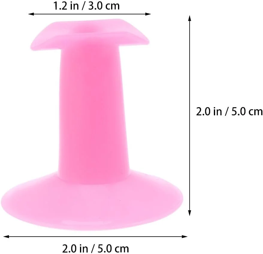 ۳ عدد نگهدارنده انگشت برای طراحی ناخن، نگهدارنده انگشت محکم برای ژل مانیکور و ناخن های اکریلیک برای سالن های ناخن و طراحی ناخن DIY