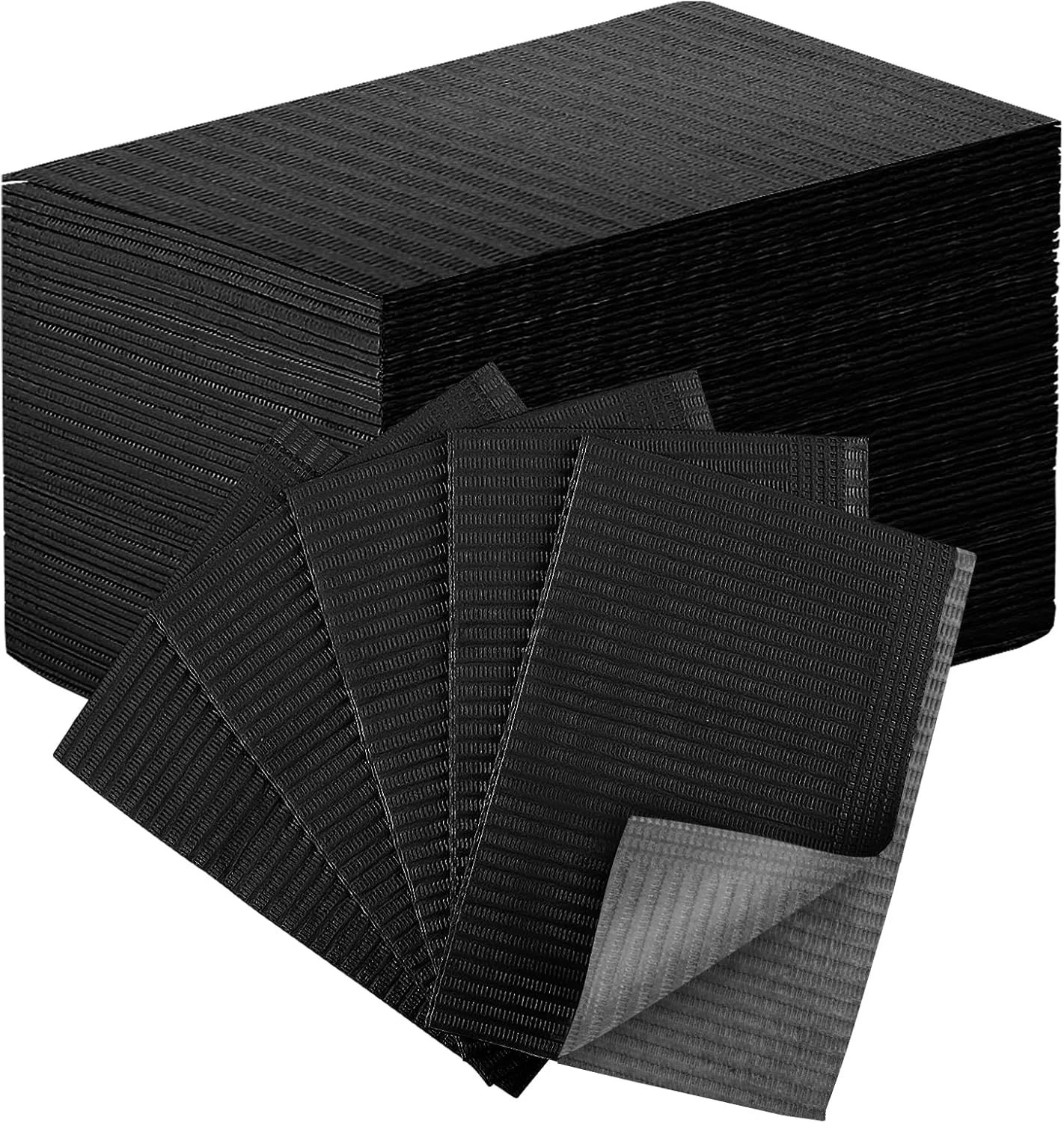 ۵۰ عدد زیرانداز ناخن یکبار مصرف تاشو، حوله کاغذی ناخن برای میز، ورق تمرین ناخن اکریلیک، ۳ لایه ضد آب، پد تمیز کننده میز ناخن برای مانیکور سالن و تاتو ۱۳ در ۱۸ اینچ (مشکی) ۵۰ عدد زیرانداز ناخن یکبار مصرف تاشو، حوله کاغذی ناخن برای میز، ورق تمرین ناخن اکریلیک، ۳ لایه ضد آب، پد تمیز کننده میز ناخن برای مانیکور سالن و تاتو ۱۳ در ۱۸ اینچ (مشکی)