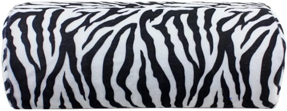 بالشتک نرم طرح راه راه گورخری برای استراحت دست، ابزار طراحی ناخن و مانیکور بالشتک نرم طرح راه راه گورخری برای استراحت دست، ابزار طراحی ناخن و مانیکور