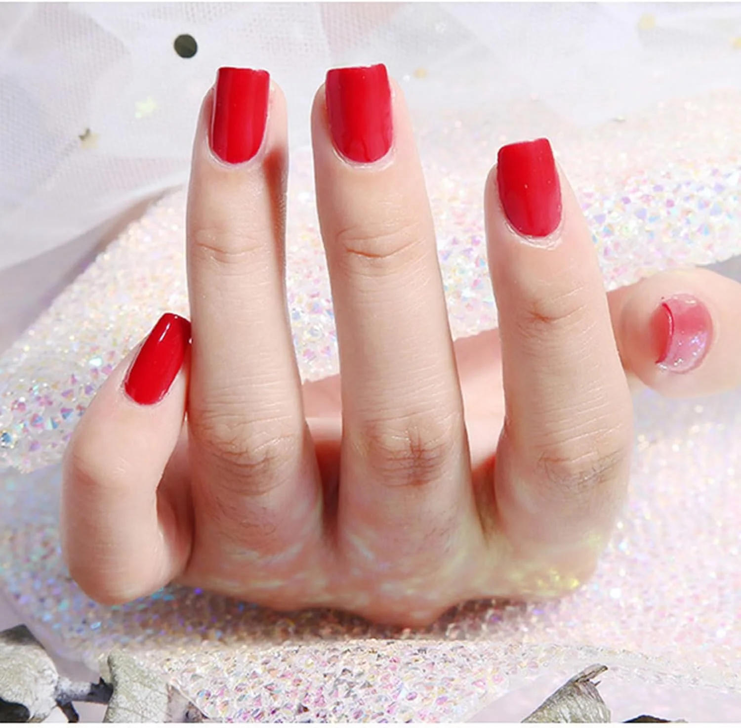 زیرانداز تاشو براق میز طراحی ناخن، پد دستی تمرین سالن، ابزار مانیکور قابل حمل زیرانداز تاشو براق میز طراحی ناخن، پد دستی تمرین سالن، ابزار مانیکور قابل حمل