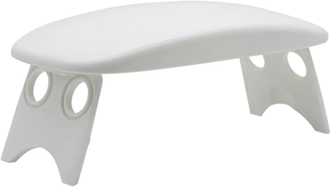 بالشتک تکیه گاه دست تاشو برای ناخن، ابزار ضروری مراقبت از ناخن برای استفاده در منزل و سالن، تکیه گاه دست ارگونومیک برای طراحی ناخن و خدمات پدیکور (سفید) بالشتک تکیه گاه دست تاشو برای ناخن، ابزار ضروری مراقبت از ناخن برای استفاده در منزل و سالن، تکیه گاه دست ارگونومیک برای طراحی ناخن و خدمات پدیکور (سفید)