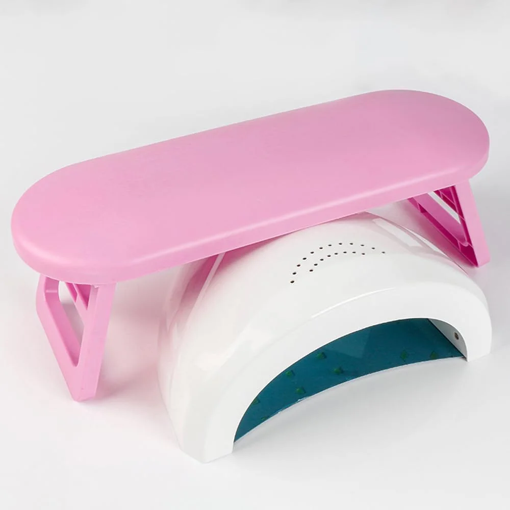 پایه نگهدارنده دست، تکیه گاه دست برای مانیکور، تکیه گاه دست تاشو، میز بالشتک حرفه ای، ابزار لوازم جانبی طراحی ناخن، برای استفاده در سالن های مانیکور و پدیکور (صورتی) پایه نگهدارنده دست، تکیه گاه دست برای مانیکور، تکیه گاه دست تاشو، میز بالشتک حرفه ای، ابزار لوازم جانبی طراحی ناخن، برای استفاده در سالن های مانیکور و پدیکور (صورتی)