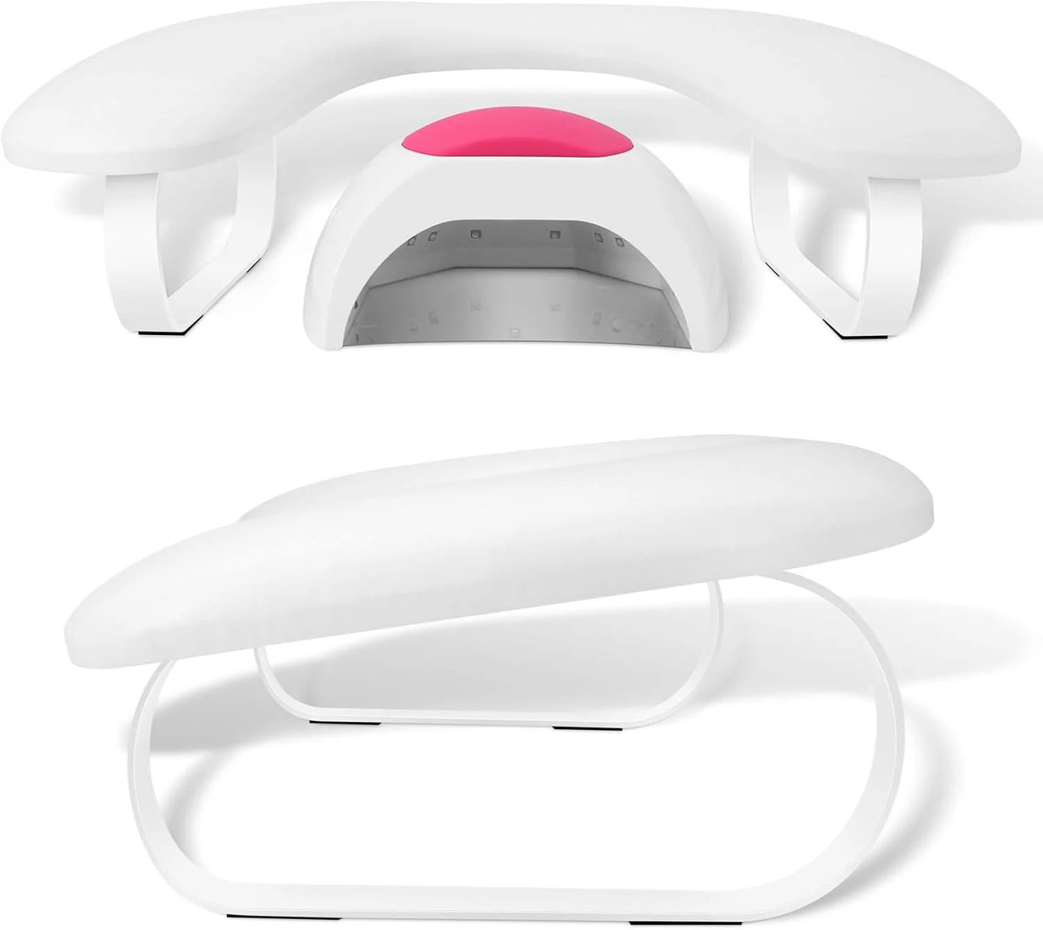 تکیه گاه دست برای ناخن کار، با شیب 10 درجه ارتقا یافته، استند تکیه گاه دست U شکل برای مانیکور ناخن، تکیه گاه دست برای ناخن کار، سفید تکیه گاه دست برای ناخن کار، با شیب 10 درجه ارتقا یافته، استند تکیه گاه دست U شکل برای مانیکور ناخن، تکیه گاه دست برای ناخن کار، سفید