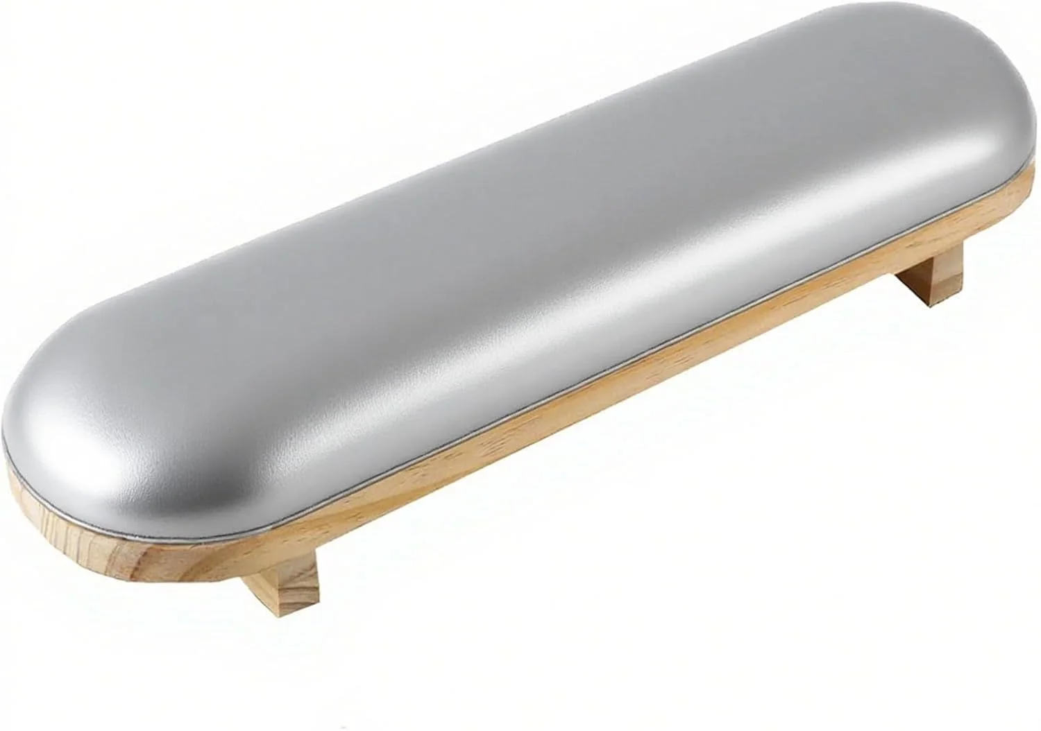 تنگ سانگ 1 عدد بالشتک استراحت دست اسفنجی مانیکور، پایه چوبی ناخن، نگهدارنده دست، بالشتک زیر دستی میز مانیکور (نقره ای) تنگ سانگ 1 عدد بالشتک استراحت دست اسفنجی مانیکور، پایه چوبی ناخن، نگهدارنده دست، بالشتک زیر دستی میز مانیکور (نقره ای)