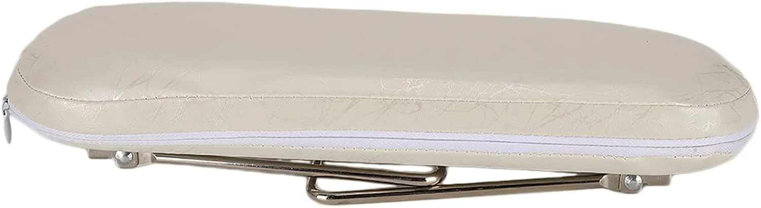 بالشتک زیر دستی ناخن، زیر دستی دست برای طراحی ناخن، بالشتک مانیکور با پایه چرم مصنوعی PU برای میز کار، مناسب برای استفاده هنری (سفید بژ) بالشتک زیر دستی ناخن، زیر دستی دست برای طراحی ناخن، بالشتک مانیکور با پایه چرم مصنوعی PU برای میز کار، مناسب برای استفاده هنری (سفید بژ)