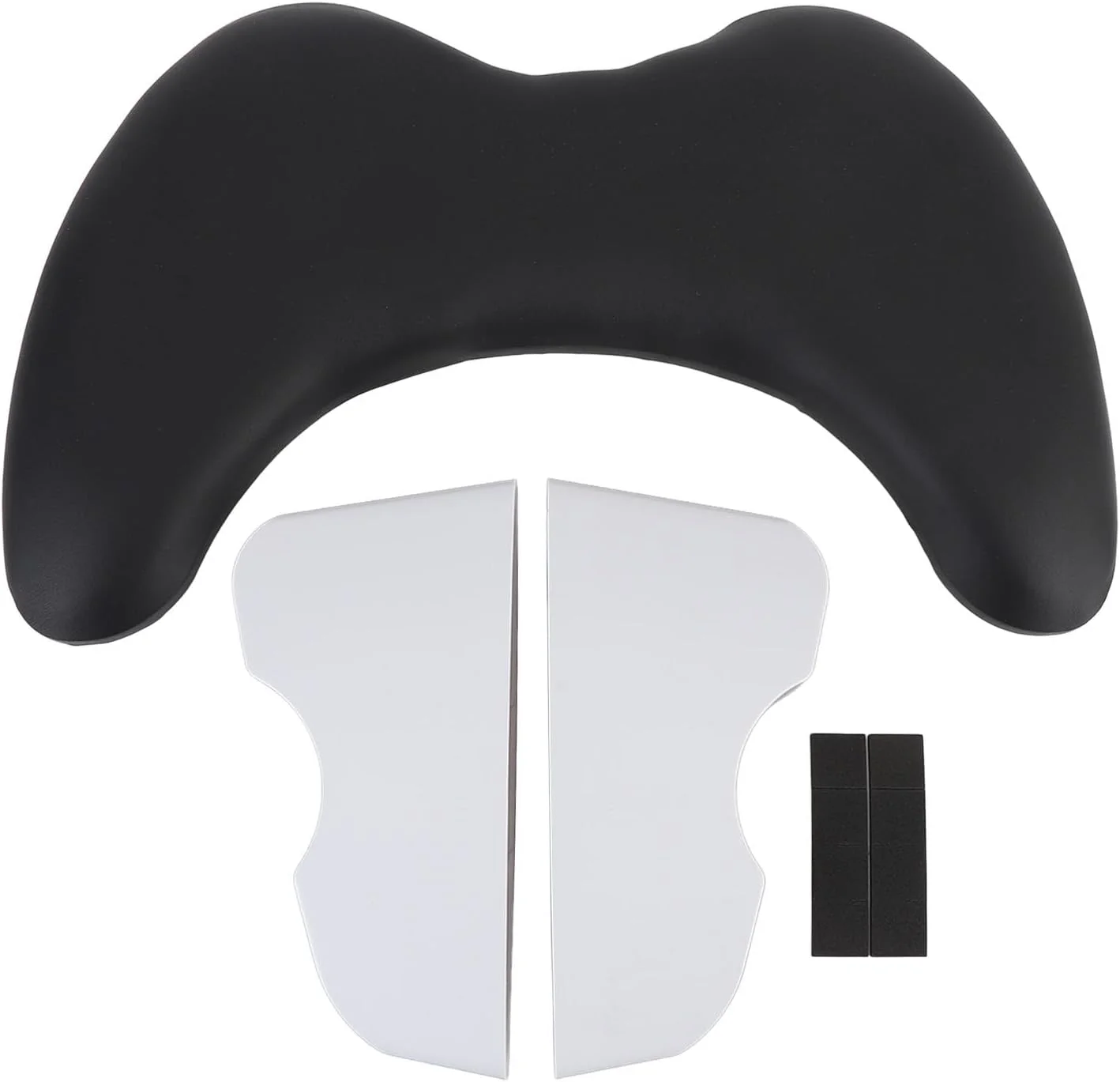 تکیه گاه دست ناخن کار، بالشتک دستی مانیکور شیب دار U شکل جداشدنی، تکیه گاه دست چرمی PU برای میز ناخن با براکت نصب آسان و طراحی نوآورانه (مشکی) تکیه گاه دست ناخن کار، بالشتک دستی مانیکور شیب دار U شکل جداشدنی، تکیه گاه دست چرمی PU برای میز ناخن با براکت نصب آسان و طراحی نوآورانه (مشکی)