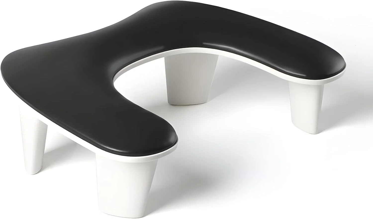 بالشتک استراحت دست مدل U برای ناخن کاران، استند قابل حمل حرفه ای برای دست، روکش چرمی، مناسب برای سالن های مانیکور (مشکی) بالشتک استراحت دست مدل U برای ناخن کاران، استند قابل حمل حرفه ای برای دست، روکش چرمی، مناسب برای سالن های مانیکور (مشکی)