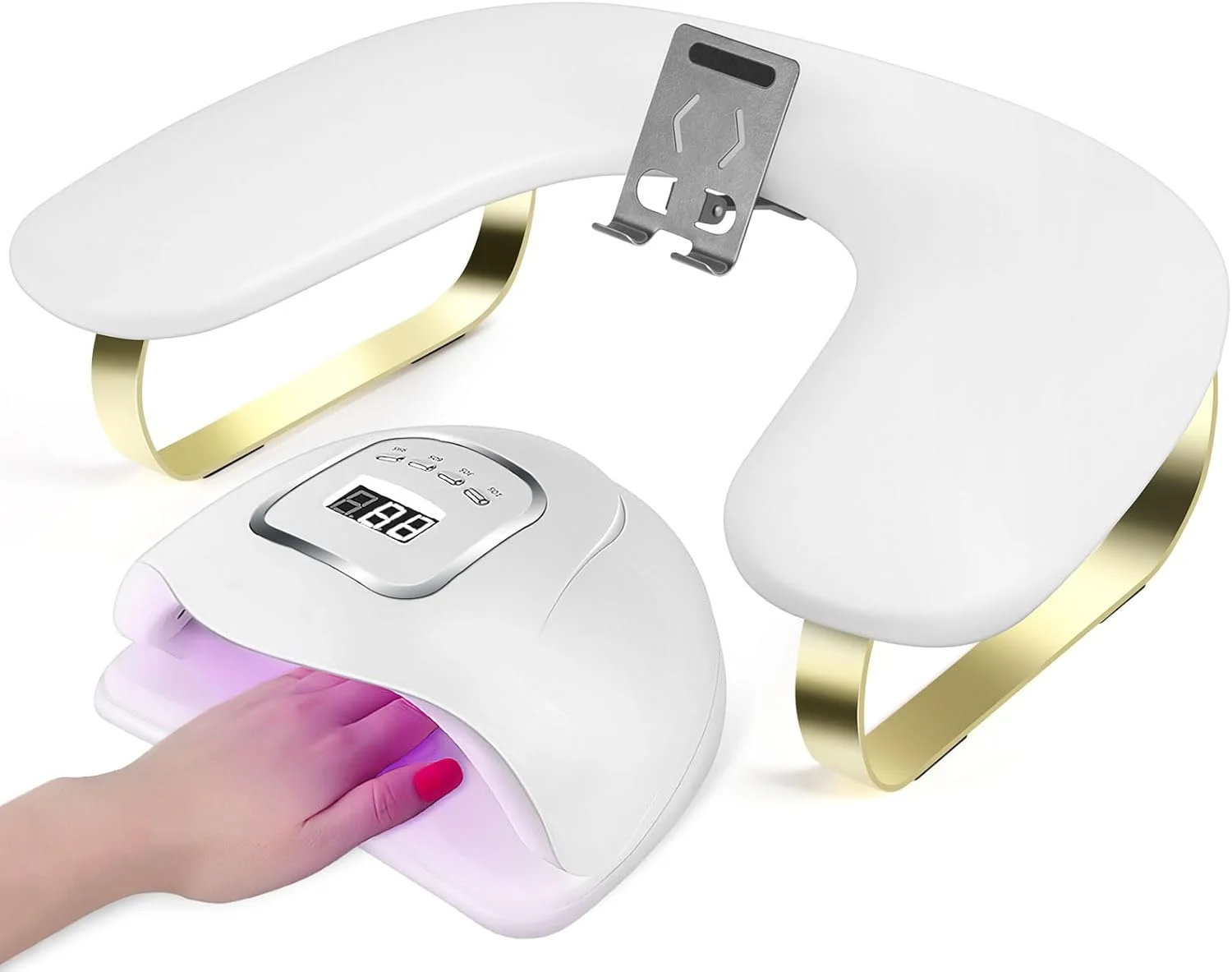 استراحتگاه دست ناخن با نگهدارنده چرخان تلفن، استراحتگاه دست U شکل برای تکنسین های ناخن، استراحتگاه دست چرمی PU برای تکنسین ناخن، استراحتگاه دست برای تکنسین های ناخن، استراحتگاه دست مانیکور برای پایه دست و پا، سفید استراحتگاه دست ناخن با نگهدارنده چرخان تلفن، استراحتگاه دست U شکل برای تکنسین های ناخن، استراحتگاه دست چرمی PU برای تکنسین ناخن، استراحتگاه دست برای تکنسین های ناخن، استراحتگاه دست مانیکور برای پایه دست و پا، سفید