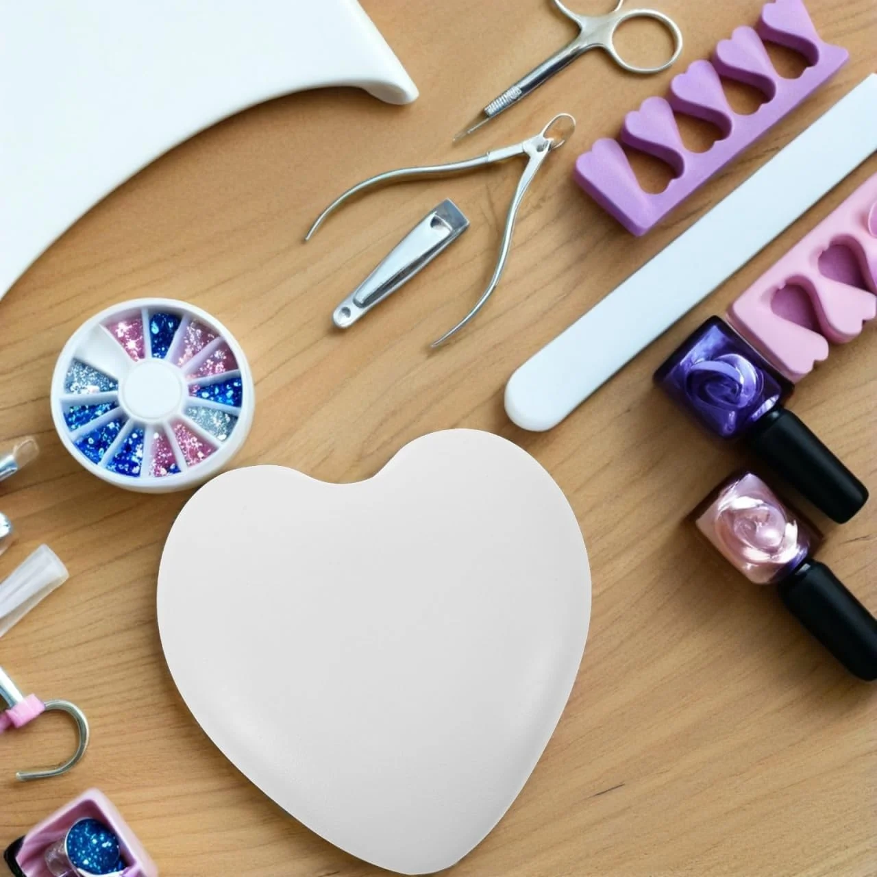 بالشتک استراحت آرنج ناخن طرح قلب، بالشت نرم مموری فوم برای دست، مناسب طراحی ناخن بانوان، کوسن تکیه گاه راحت آرنج برای استفاده روی میز بالشتک استراحت آرنج ناخن طرح قلب، بالشت نرم مموری فوم برای دست، مناسب طراحی ناخن بانوان، کوسن تکیه گاه راحت آرنج برای استفاده روی میز