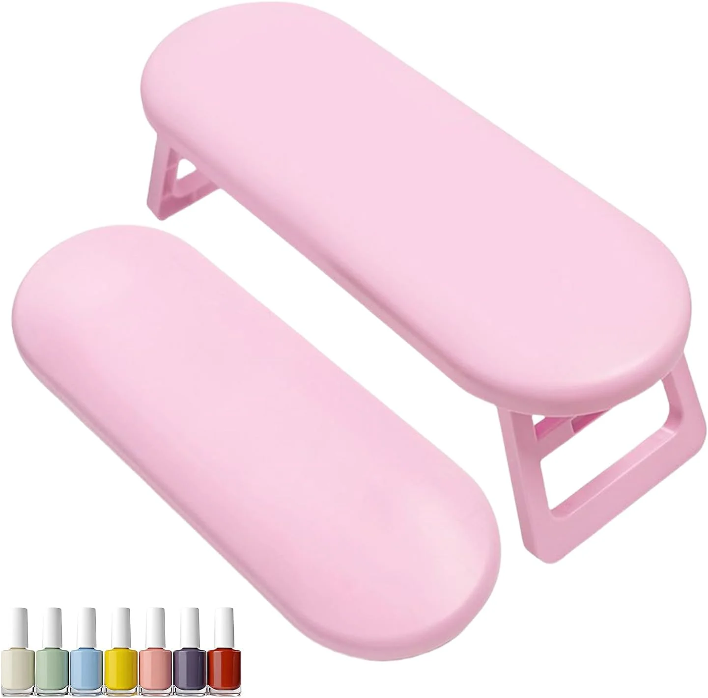 تکیه گاه دست قابل حمل برای ناخن کار - بالشتک دست مانیکور سالن - تکیه گاه دست تاشو ضد لغزش برای متخصصان و مبتدیان، ایستگاه کاری، مانیکور سالن، پدیکور در فضای باز تکیه گاه دست قابل حمل برای ناخن کار - بالشتک دست مانیکور سالن - تکیه گاه دست تاشو ضد لغزش برای متخصصان و مبتدیان، ایستگاه کاری، مانیکور سالن، پدیکور در فضای باز