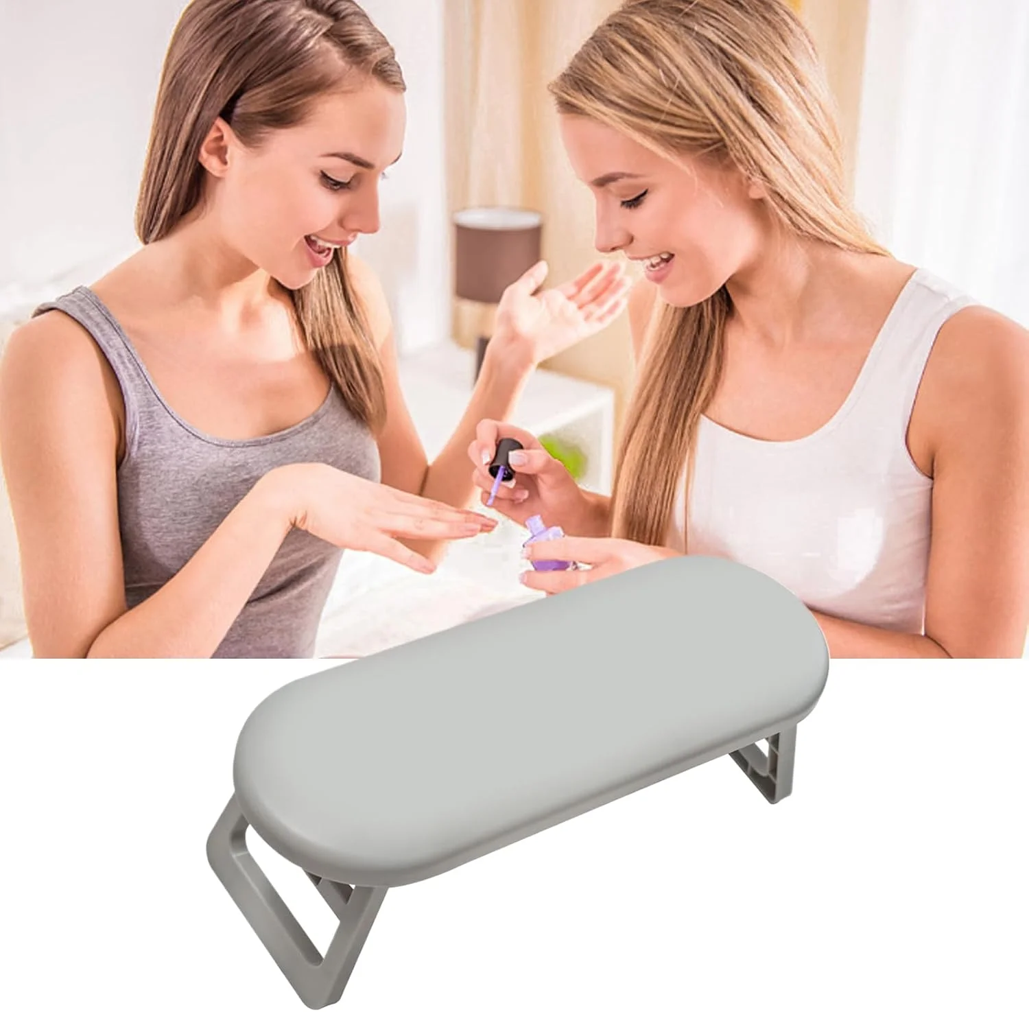 تکیه گاه تاشو دست ناخن، بالشتک بازوی مانیکور سالنی | تکیه گاه ارگونومیک و قابل تنظیم دست برای متخصصان مانیکور پدیکور، مبتدیان، منزل و فضای باز تکیه گاه تاشو دست ناخن، بالشتک بازوی مانیکور سالنی | تکیه گاه ارگونومیک و قابل تنظیم دست برای متخصصان مانیکور پدیکور، مبتدیان، منزل و فضای باز