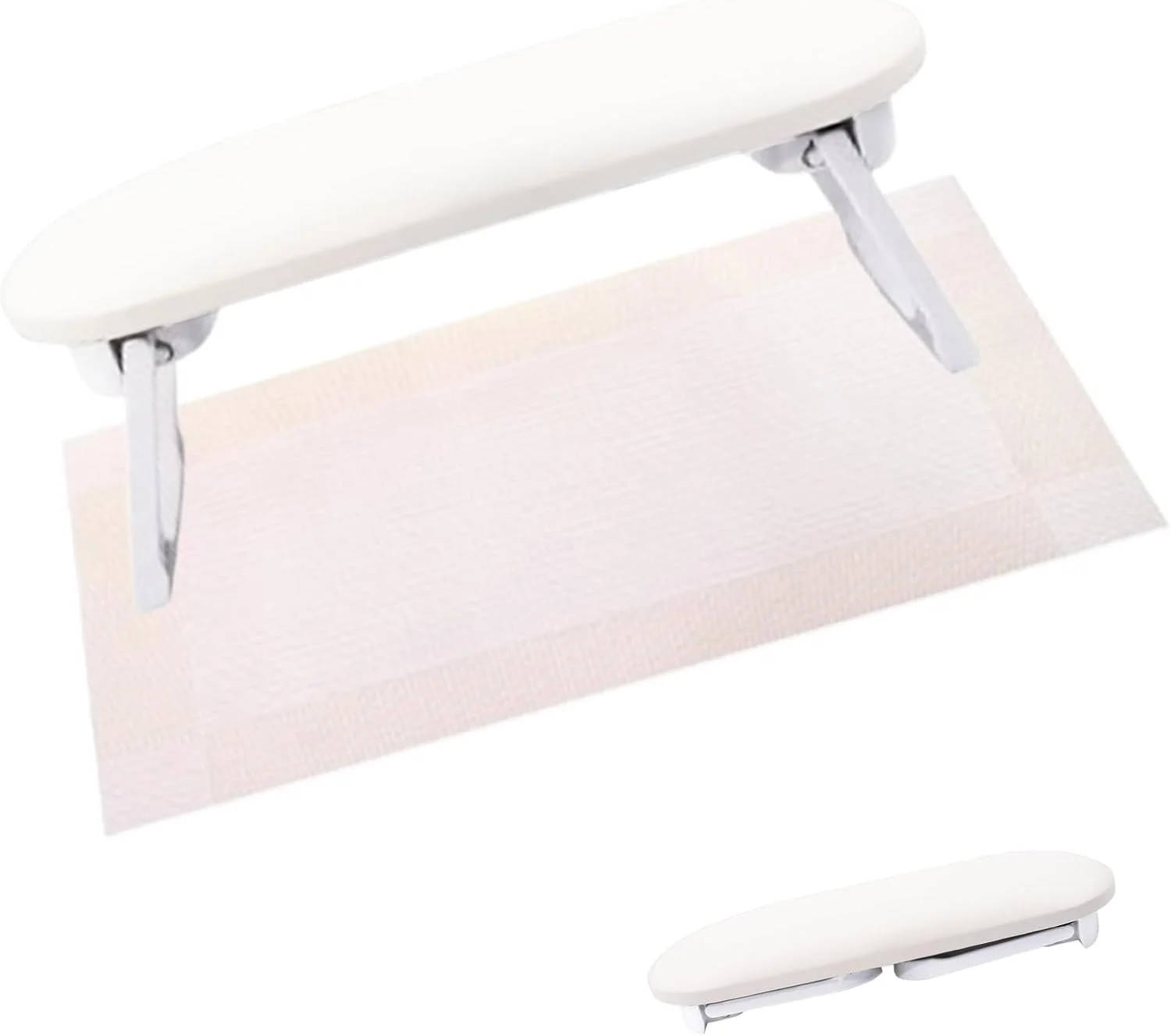 استراحتگاه تاشو دست ناخن چرمی PU با پد دست، بالش دست ناخن برای مانیکور پدیکور سالن و استفاده خانگی، ابزار لوازم جانبی هنری برای جلسات فنی راحت و حرفه ای استراحتگاه تاشو دست ناخن چرمی PU با پد دست، بالش دست ناخن برای مانیکور پدیکور سالن و استفاده خانگی، ابزار لوازم جانبی هنری برای جلسات فنی راحت و حرفه ای