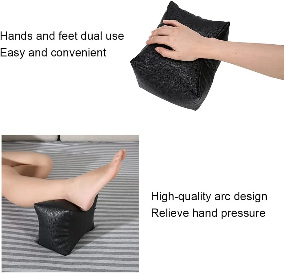 بالشتک دستی طراحی ناخن PU، نرم برای استفاده در سالن و منزل، تکیه گاه مچ دست لوازم طراحی ناخن برای ابزار مانیکور پدیکور بالشتک دستی طراحی ناخن PU، نرم برای استفاده در سالن و منزل، تکیه گاه مچ دست لوازم طراحی ناخن برای ابزار مانیکور پدیکور