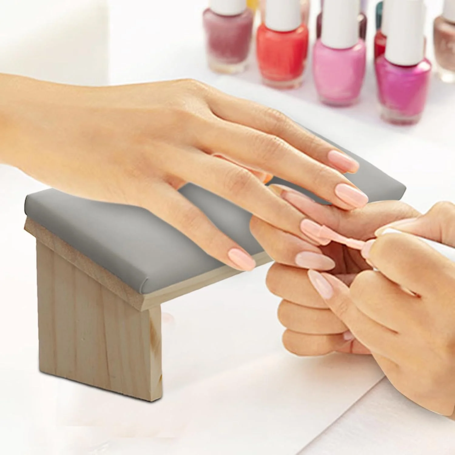 تکیه گاه دست برای ناخن، بالشتک تکیه گاه دست ناخن، طراحی شیب دار تکیه گاه دست مانیکور برای میز، بالشتک تکیه گاه دست مانیکور چرم PU، تکیه گاه دست برای مانیکور سالن تکیه گاه دست برای ناخن، بالشتک تکیه گاه دست ناخن، طراحی شیب دار تکیه گاه دست مانیکور برای میز، بالشتک تکیه گاه دست مانیکور چرم PU، تکیه گاه دست برای مانیکور سالن