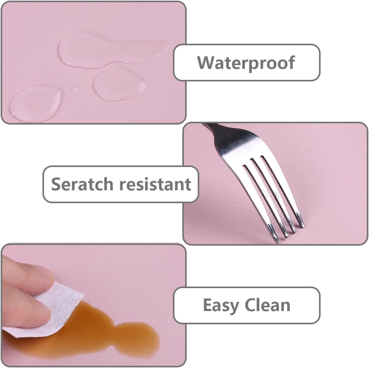 فقط پد: پد زیر دستی میز طراحی ناخن FSpronail، پد زیر دستی تاشو، زیر دستی نرم از جنس چرم PU میکروفیبر، ابزار ضد آب برای لوازم جانبی پد مانیکور، پد میز ناخن برای تکنسین سالن منزل - صورتی فقط پد: پد زیر دستی میز طراحی ناخن FSpronail، پد زیر دستی تاشو، زیر دستی نرم از جنس چرم PU میکروفیبر، ابزار ضد آب برای لوازم جانبی پد مانیکور، پد میز ناخن برای تکنسین سالن منزل - صورتی