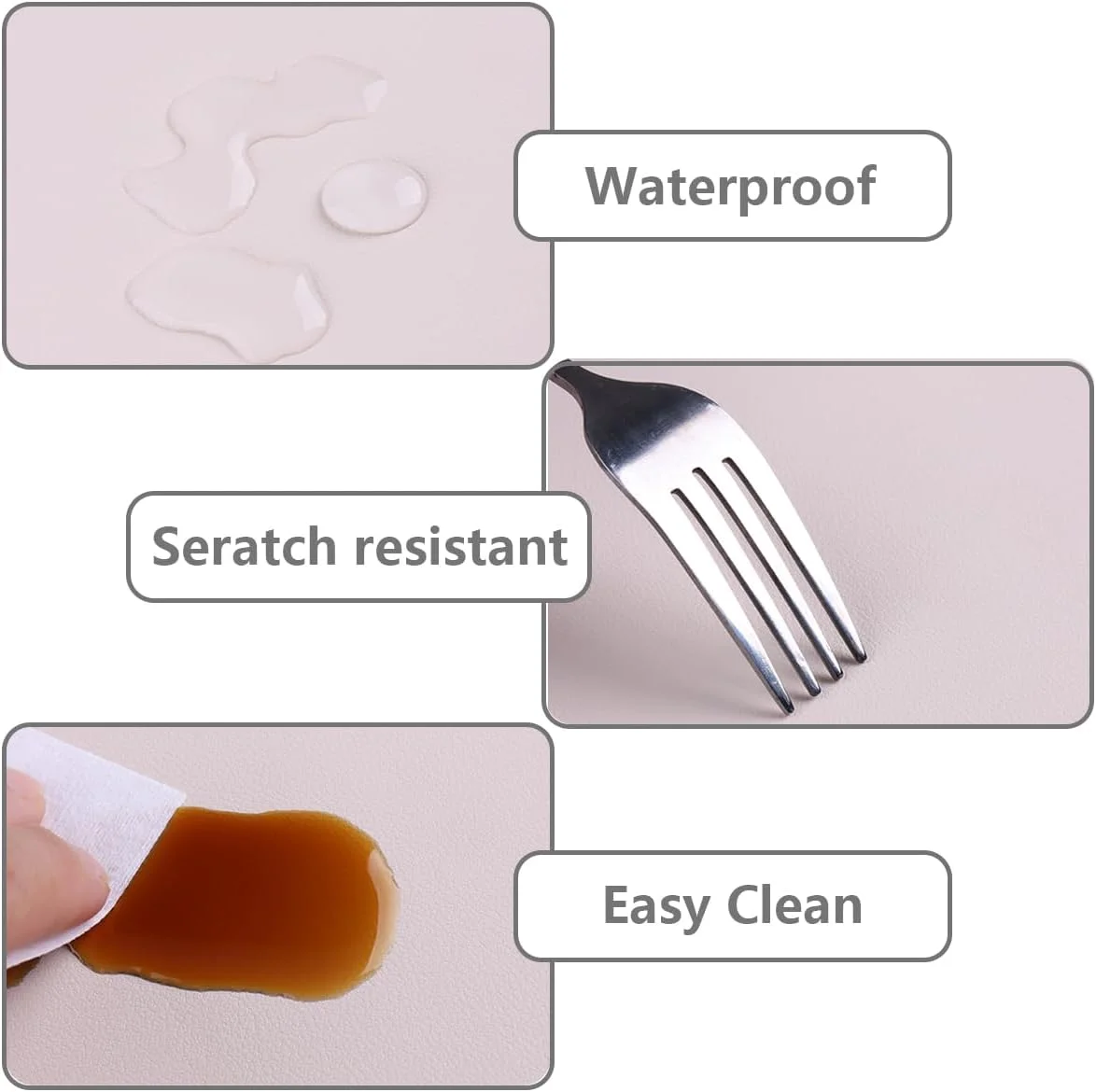 فقط پد: پد زیردستی میز طراحی ناخن FSpronail، پد تاشو زیر دستی طراحی ناخن، زیر دستی چرمی میکروفیبر PU، ابزار جانبی پد ضد آب مانیکور، پد میز ناخن برای تکنسین سالن منزل - بژ فقط پد: پد زیردستی میز طراحی ناخن FSpronail، پد تاشو زیر دستی طراحی ناخن، زیر دستی چرمی میکروفیبر PU، ابزار جانبی پد ضد آب مانیکور، پد میز ناخن برای تکنسین سالن منزل - بژ