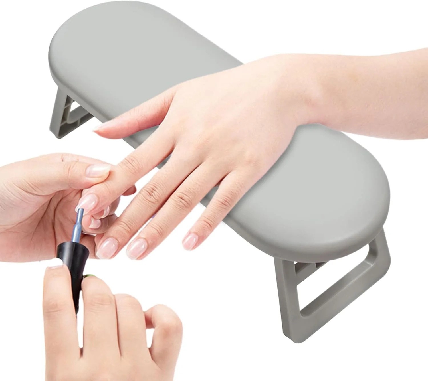 استراحتگاه تاشو دست ناخن - پد بازوی ارگونومیک برای مانیکور، استراحتگاه تاشو قابل حمل دست برای سالن، خانه، فضای باز، ایستگاه کار، متخصصان مانیکور و پدیکور استراحتگاه تاشو دست ناخن - پد بازوی ارگونومیک برای مانیکور، استراحتگاه تاشو قابل حمل دست برای سالن، خانه، فضای باز، ایستگاه کار، متخصصان مانیکور و پدیکور