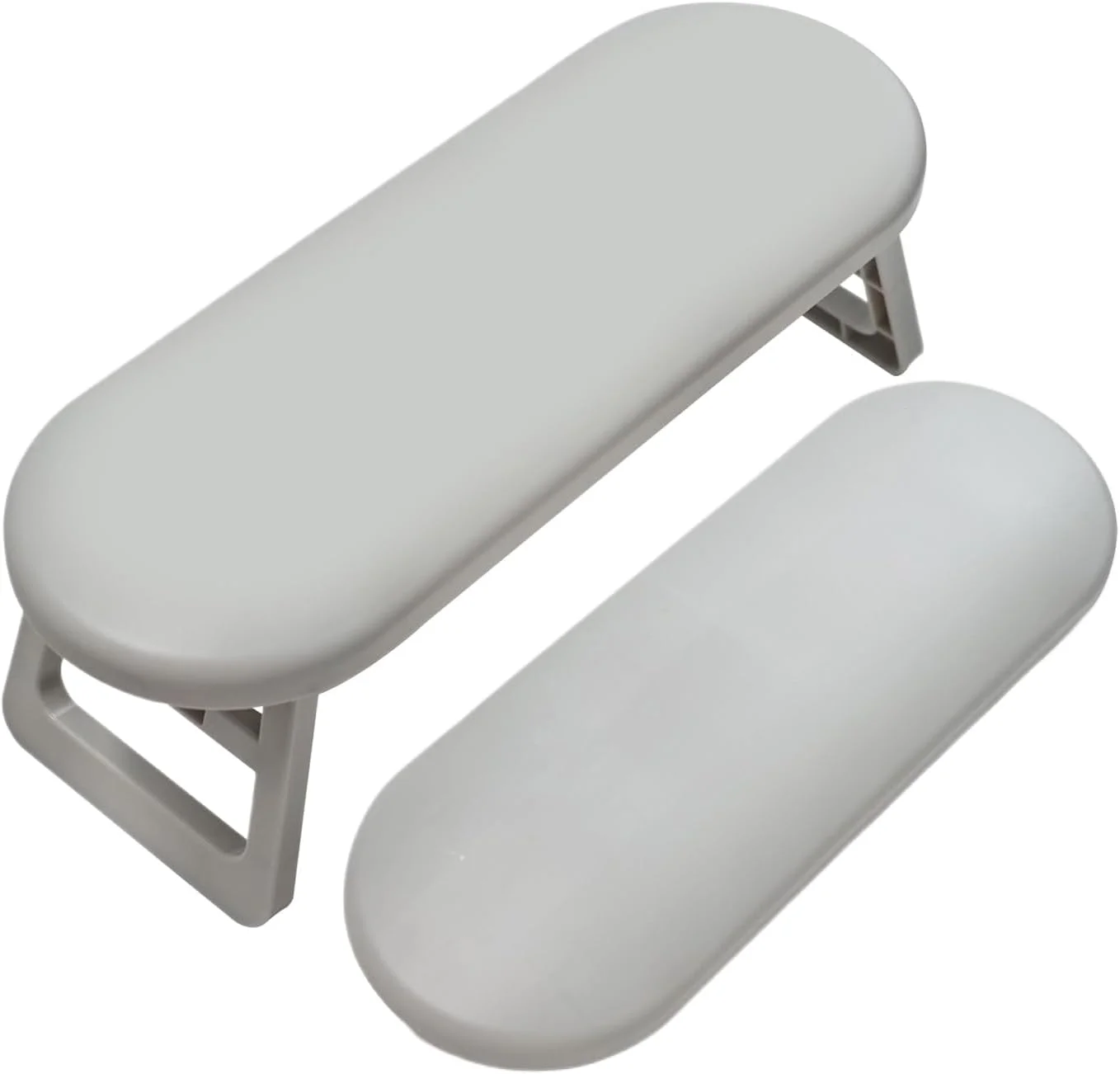 پد استراحت دست قابل حمل برای ناخن کار | پد بازوی ارگونومیک برای مانیکور | استراحت دست تاشو و قابل حمل برای سالن، خانه، فضای باز، ایستگاه کار، متخصصان مانیکور و پدیکور پد استراحت دست قابل حمل برای ناخن کار | پد بازوی ارگونومیک برای مانیکور | استراحت دست تاشو و قابل حمل برای سالن، خانه، فضای باز، ایستگاه کار، متخصصان مانیکور و پدیکور