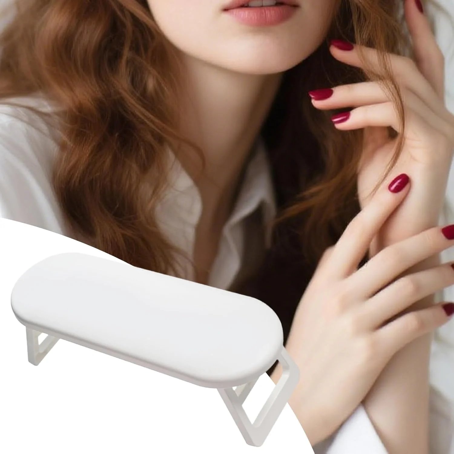بالشتک زیر دستی قابل حمل برای ناخن کار - کوسن زیر بازو برای مانیکور سالن، زیر دستی ارگونومیک قابل تنظیم برای میز کار حرفه ای های مانیکور پدیکور، مبتدیان، منزل، فضای باز بالشتک زیر دستی قابل حمل برای ناخن کار - کوسن زیر بازو برای مانیکور سالن، زیر دستی ارگونومیک قابل تنظیم برای میز کار حرفه ای های مانیکور پدیکور، مبتدیان، منزل، فضای باز