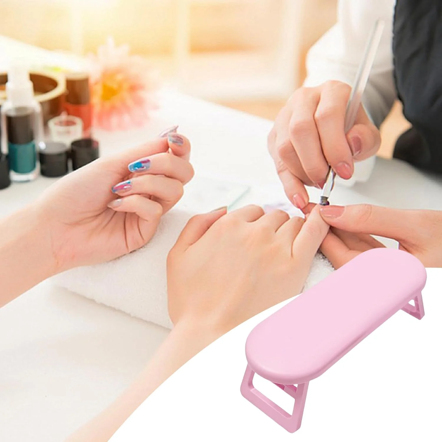 استراحتگاه دست تاشو برای ناخن - پد بازوی ارگونومیک برای مانیکور - استراحتگاه دست ارگونومیک قابل حمل برای مبتدیان ایستگاه کاری سالن فضای باز در منزل مانیکور پدیکور استراحتگاه دست تاشو برای ناخن - پد بازوی ارگونومیک برای مانیکور - استراحتگاه دست ارگونومیک قابل حمل برای مبتدیان ایستگاه کاری سالن فضای باز در منزل مانیکور پدیکور