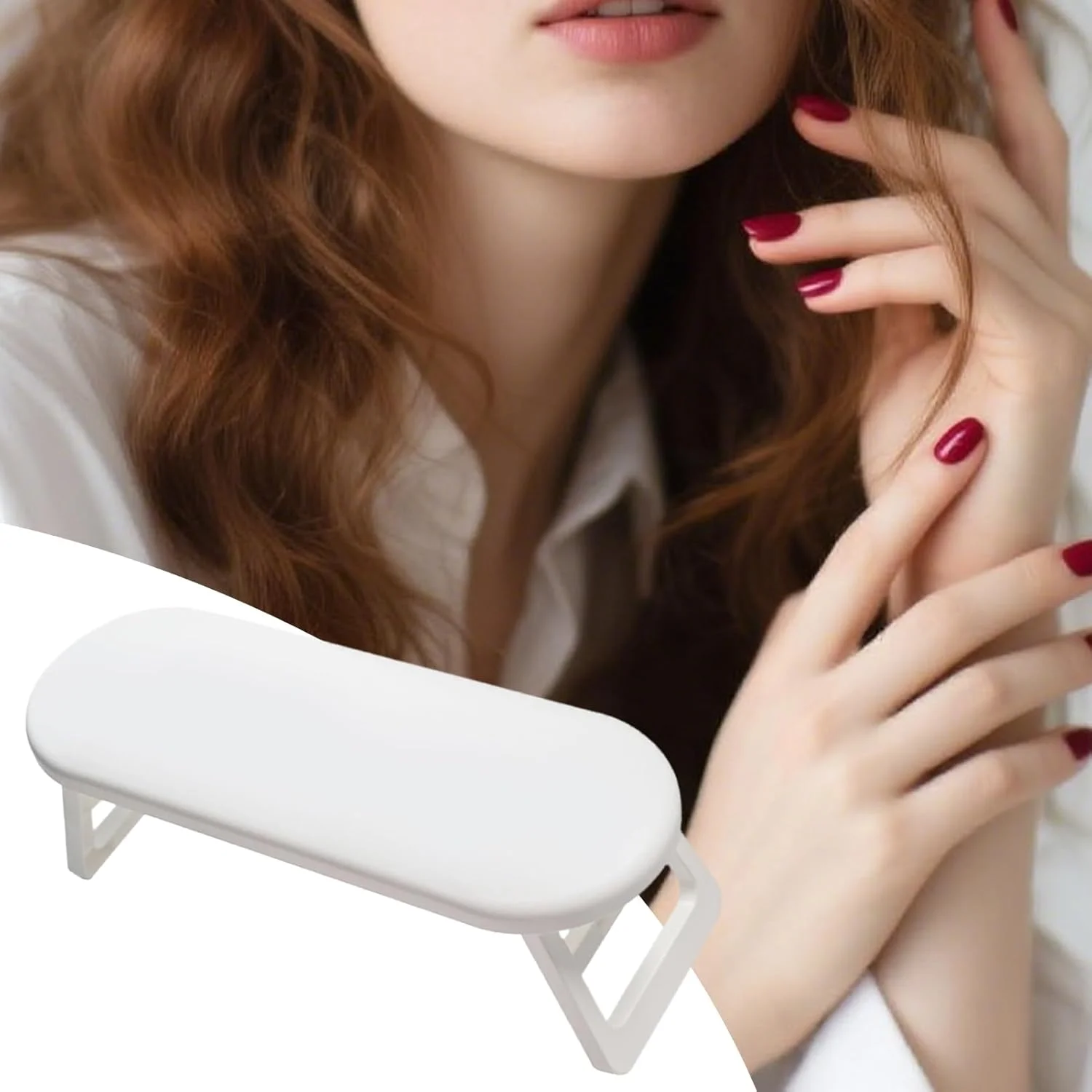 پد زیر دستی تاشو - پد بازوی ارگونومیک برای مانیکور - زیر دستی ارگونومیک قابل تنظیم برای ناخن کاران حرفه ای، مبتدیان، منزل و فضای باز پد زیر دستی تاشو - پد بازوی ارگونومیک برای مانیکور - زیر دستی ارگونومیک قابل تنظیم برای ناخن کاران حرفه ای، مبتدیان، منزل و فضای باز