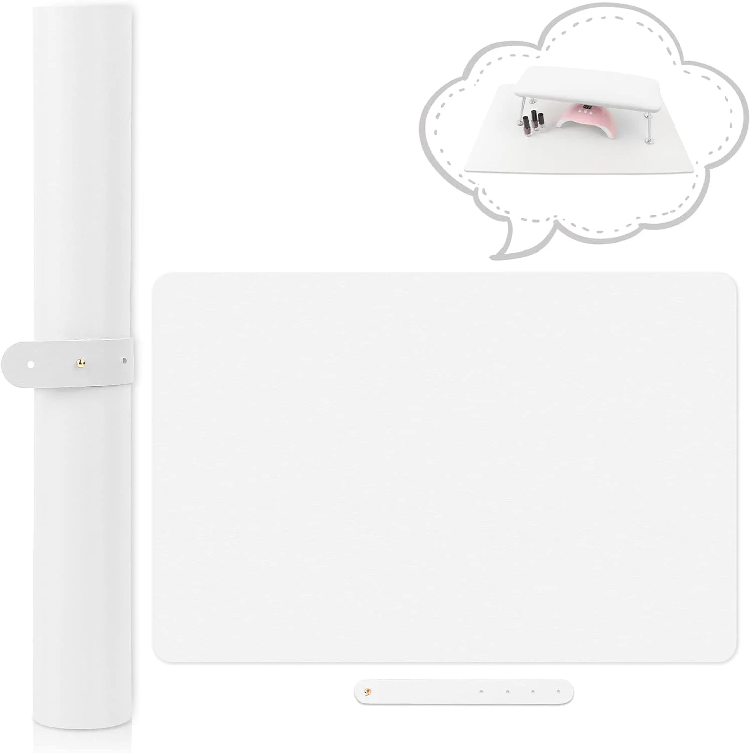 زیرانداز میز طراحی ناخن، پد استراحت دست برای ناخن های آکریلیک، زیرانداز نرم از جنس چرم PU میکروفیبر برای میز، پد تاشو استراحت دست و بالش مانیکور، زیرانداز تمرین ناخن آکریلیک برای کوسن ناخن زیرانداز میز طراحی ناخن، پد استراحت دست برای ناخن های آکریلیک، زیرانداز نرم از جنس چرم PU میکروفیبر برای میز، پد تاشو استراحت دست و بالش مانیکور، زیرانداز تمرین ناخن آکریلیک برای کوسن ناخن