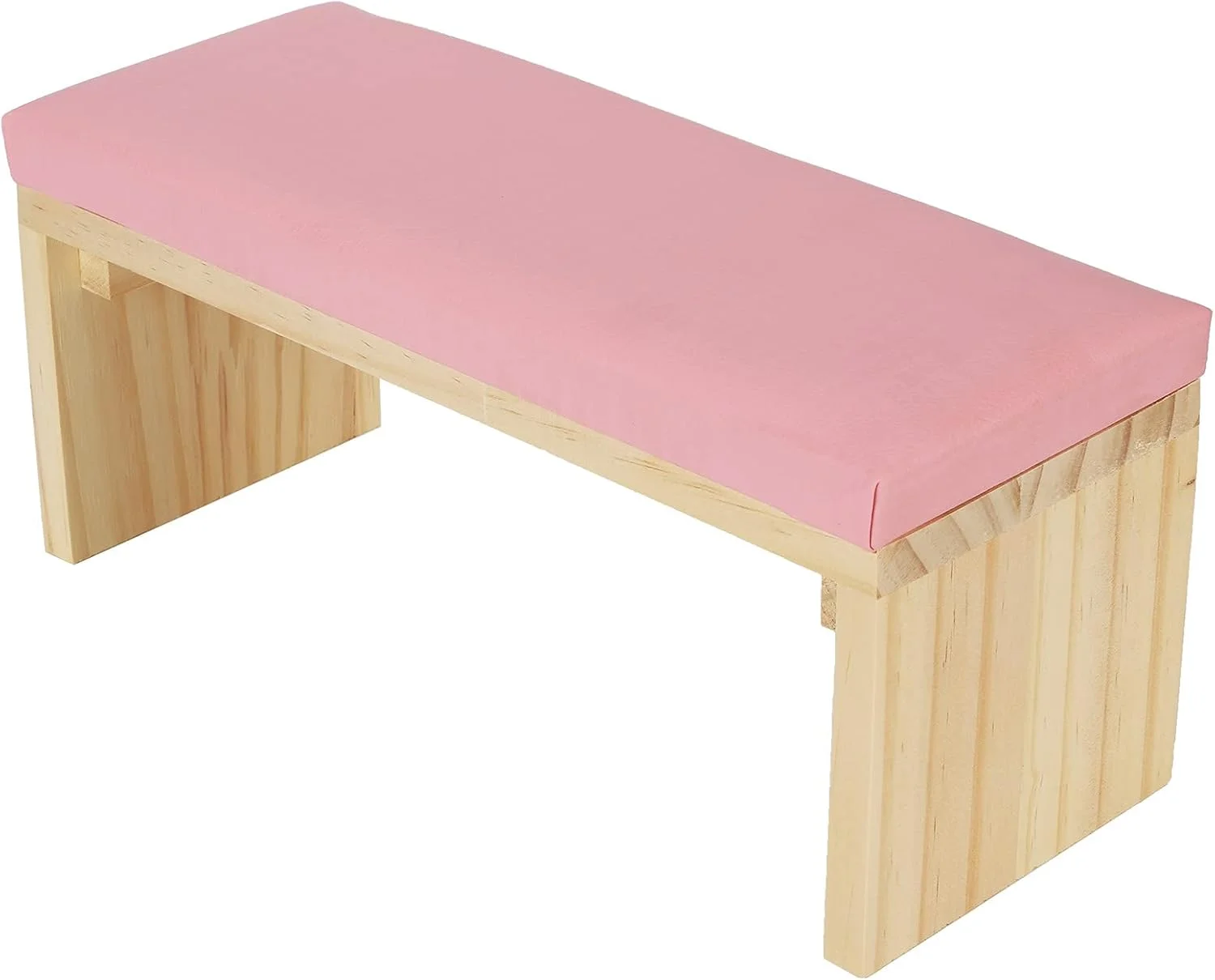 بالشتک استراحت دست مانیکور Cryfokt، روکش چرم PU، پایه چوبی، تسکین خستگی دست، مناسب استفاده خانگی (صورتی) بالشتک استراحت دست مانیکور Cryfokt، روکش چرم PU، پایه چوبی، تسکین خستگی دست، مناسب استفاده خانگی (صورتی)