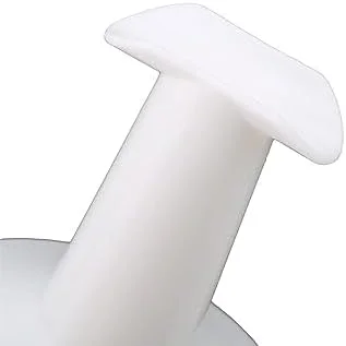 پایه نگهدارنده انگشت پلاستیکی سفید، مناسب طراحی و نقاشی ناخن، ابزاری کاربردی برای سالن‌ها و استفاده شخصی، لوازم جانبی هنر ناخن و استراحت دست