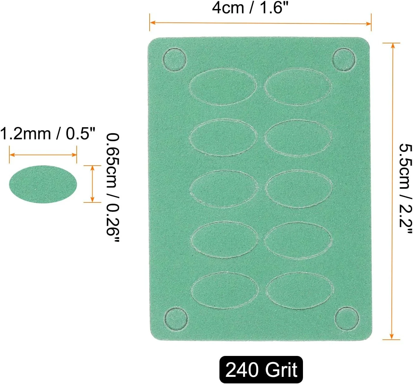 150 عدد سمباده با درجه زبری 240 برای عقبراننده کوتیکول، سمباده مینی فایل ناخن خودچسب برای آمادهسازی ناخن، مانیکور، پدیکور، استفاده در سالن و منزل 150 عدد سمباده با درجه زبری 240 برای عقبراننده کوتیکول، سمباده مینی فایل ناخن خودچسب برای آمادهسازی ناخن، مانیکور، پدیکور، استفاده در سالن و منزل