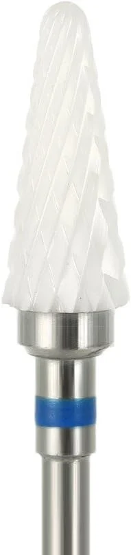 سر دریلی ناخن سرامیکی شعله ای متوسط سفید 3/32 اینچ برای دستگاه مانیکور، سر سنگ زنی نوک تیز برای از بین بردن پوست مرده، ابزار پولیش سرامیکی برای سالن آرایش ناخن سر دریلی ناخن سرامیکی شعله ای متوسط سفید 3/32 اینچ برای دستگاه مانیکور، سر سنگ زنی نوک تیز برای از بین بردن پوست مرده، ابزار پولیش سرامیکی برای سالن آرایش ناخن