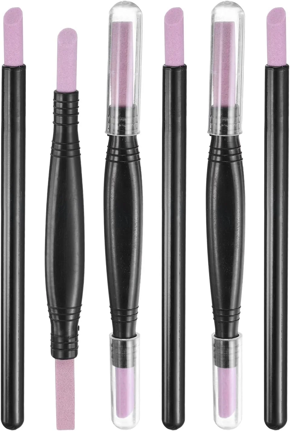 سوهان ناخن سنگ پا سورسینگ مپ 6 عددی، چوب پولیش ناخن سنگ پا، از بین برنده پوست های مرده، ابزار مانیکور بافر سوهان ناخن سنگ کوارتز حرفه ای دو سر برای مراقبت از ناخن در سالن سوهان ناخن سنگ پا سورسینگ مپ 6 عددی، چوب پولیش ناخن سنگ پا، از بین برنده پوست های مرده، ابزار مانیکور بافر سوهان ناخن سنگ کوارتز حرفه ای دو سر برای مراقبت از ناخن در سالن