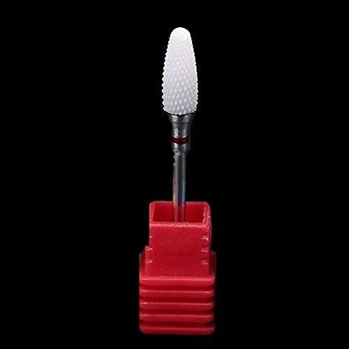 سر سوهان برقی سرامیکی شعله ای مانیکور پدیکور سایز 3/32 اینچ (شعله ای ظریف) سر سوهان برقی سرامیکی شعله ای مانیکور پدیکور سایز 3/32 اینچ (شعله ای ظریف)