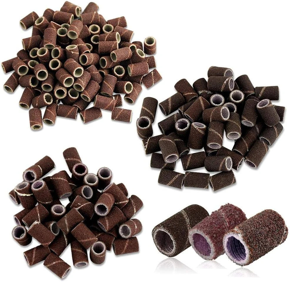 ۵۰ عدد سری استوانه ای سنگ زنی، آستین های سنباده ای، نوارهای سنباده 80/120/180 برای ابزار مانیکور مته ناخن zhengpingpai (دانه بندی: 80) ۵۰ عدد سری استوانه ای سنگ زنی، آستین های سنباده ای، نوارهای سنباده 80/120/180 برای ابزار مانیکور مته ناخن zhengpingpai (دانه بندی: 80)