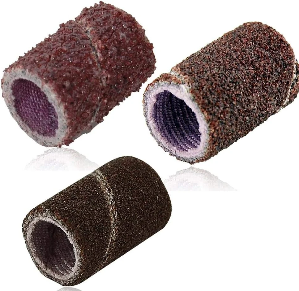 ۵۰ عدد سری استوانه ای سنگ زنی، آستین های سنباده ای، نوارهای سنباده 80/120/180 برای ابزار مانیکور مته ناخن zhengpingpai (دانه بندی: 80) ۵۰ عدد سری استوانه ای سنگ زنی، آستین های سنباده ای، نوارهای سنباده 80/120/180 برای ابزار مانیکور مته ناخن zhengpingpai (دانه بندی: 80)