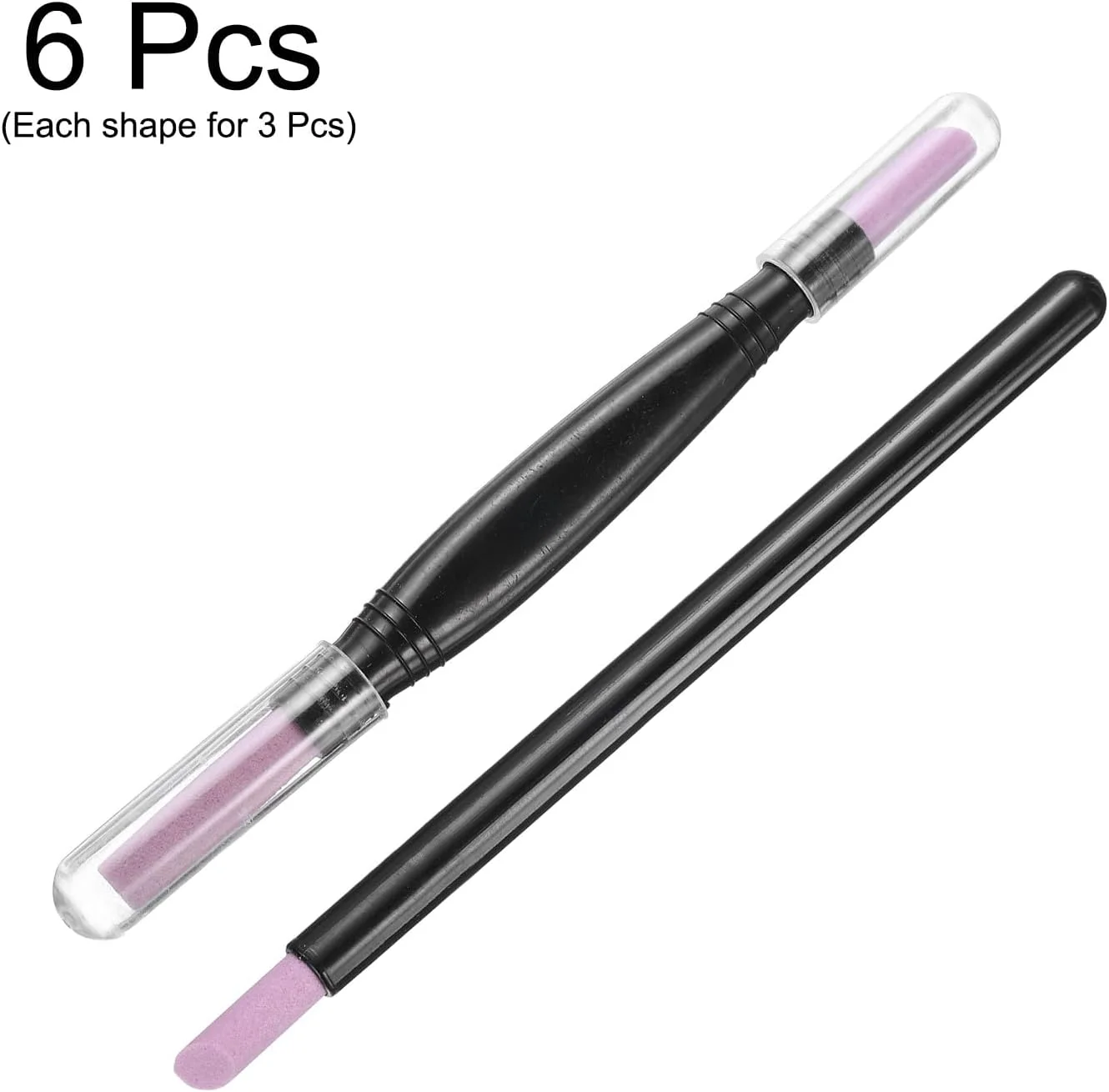 سوهان ناخن سنگ پا سورسینگ مپ 6 عددی، چوب پولیش ناخن سنگ پا، از بین برنده پوست های مرده، ابزار مانیکور بافر سوهان ناخن سنگ کوارتز حرفه ای دو سر برای مراقبت از ناخن در سالن سوهان ناخن سنگ پا سورسینگ مپ 6 عددی، چوب پولیش ناخن سنگ پا، از بین برنده پوست های مرده، ابزار مانیکور بافر سوهان ناخن سنگ کوارتز حرفه ای دو سر برای مراقبت از ناخن در سالن