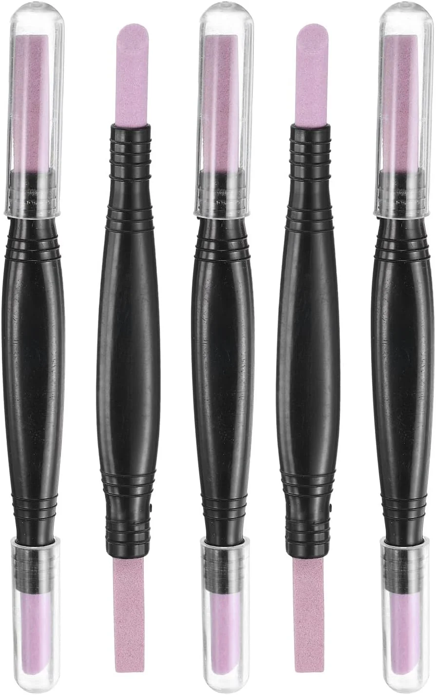 سوهان ناخن سنگ پا هرفینگتون 5 عددی، استیک پولیش ناخن سنگ پا، از بین برنده پوست های مرده، ابزار مانیکور بافر سوهان ناخن سنگ کوارتز حرفه ای دو سر برای مراقبت از ناخن در سالن های آرایشی سوهان ناخن سنگ پا هرفینگتون 5 عددی، استیک پولیش ناخن سنگ پا، از بین برنده پوست های مرده، ابزار مانیکور بافر سوهان ناخن سنگ کوارتز حرفه ای دو سر برای مراقبت از ناخن در سالن های آرایشی