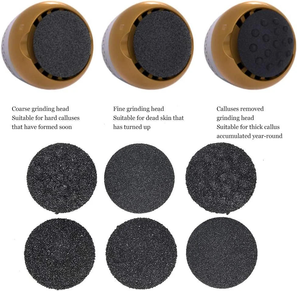 ۶ عدد سری برقی ارتقا یافته سوهان پا، از بین برنده پوست مرده، سری سنگ پا پدیکور ۶ عدد سری برقی ارتقا یافته سوهان پا، از بین برنده پوست مرده، سری سنگ پا پدیکور