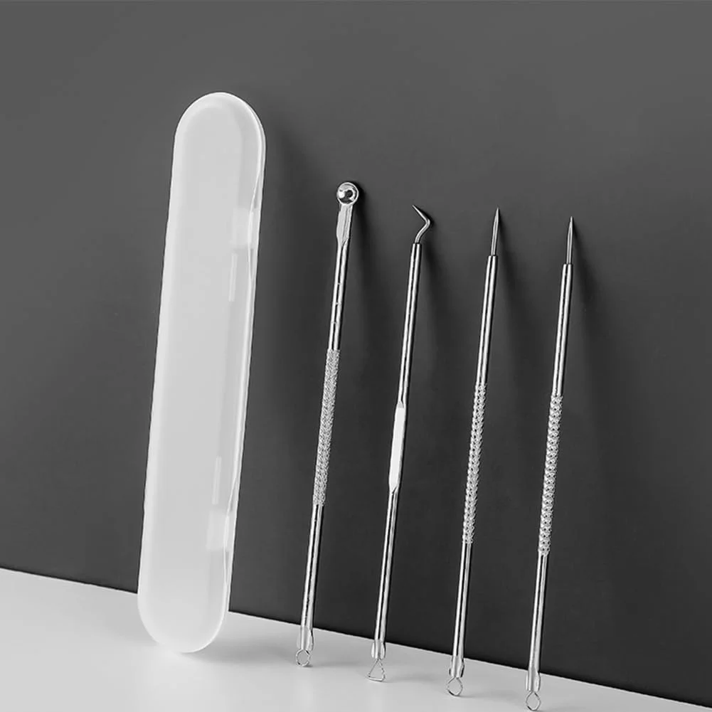 بسته 8 عددی جعبه سوهان ناخن شیشه ای، جعبه سوهان ناخن شیشه ای شفاف، جعبه سازمان دهنده سوزن جوش سرسیاه، جعبه شفاف برای ابزار ناخن برای جعبه سازمان دهنده ذخیره سازی