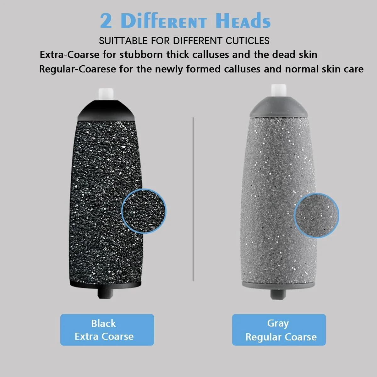 بسته 12 عددی غلتک جایگزین برای پدی بی نقص، سری های جایگزین سازگار با ابزار الکترونیکی سوهان پدی بی نقص فینیش تاچ، 6 عدد زبر اضافی و 6 عدد زبر معمولی بسته 12 عددی غلتک جایگزین برای پدی بی نقص، سری های جایگزین سازگار با ابزار الکترونیکی سوهان پدی بی نقص فینیش تاچ، 6 عدد زبر اضافی و 6 عدد زبر معمولی