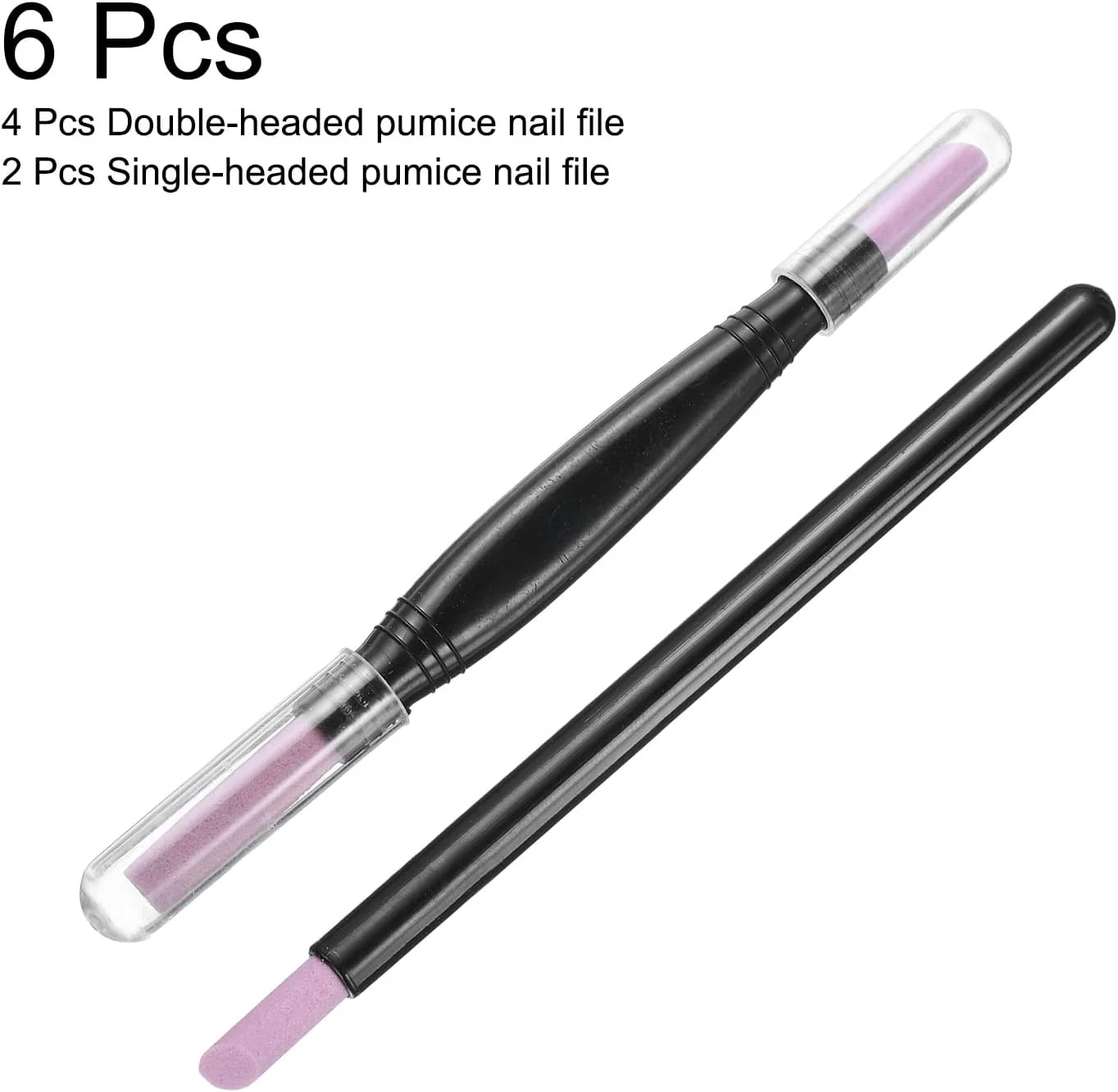 سوهان ناخن سنگ پا هرفینگتون 6 عددی، چوب پولیش ناخن سنگ پا، از بین برنده پوست های مرده، ابزار مانیکور بافر سوهان ناخن سنگ کوارتز حرفه ای دو سر برای مراقبت از ناخن در سالن سوهان ناخن سنگ پا هرفینگتون 6 عددی، چوب پولیش ناخن سنگ پا، از بین برنده پوست های مرده، ابزار مانیکور بافر سوهان ناخن سنگ کوارتز حرفه ای دو سر برای مراقبت از ناخن در سالن