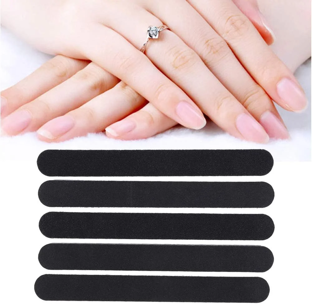۵ عدد سوهان ناخن مشکی حرفه ای مستقیم دو طرفه سر گرد ابزار هنری ناخن سالن برای ناخن های طبیعی، ناخن های مصنوعی و اکستنشن ناخن ۱۷.۸ x ۲ x ۰.۵ سانتی متر ۵ عدد سوهان ناخن مشکی حرفه ای مستقیم دو طرفه سر گرد ابزار هنری ناخن سالن برای ناخن های طبیعی، ناخن های مصنوعی و اکستنشن ناخن ۱۷.۸ x ۲ x ۰.۵ سانتی متر